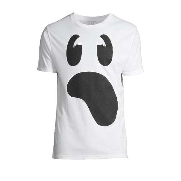 NWT Halloween Spooky Ghost Men's Graphic T-shirt - Picture 1 of 2